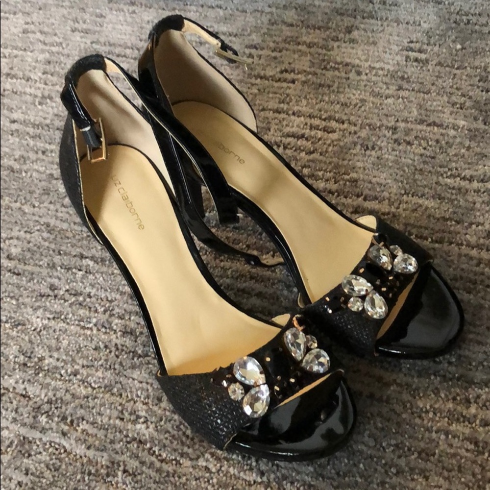 Liz Claiborne open toed heels